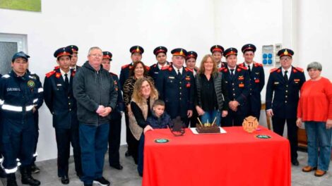 Los Bomberos Voluntarios de Pigüé conmemoraron su 68º aniversario