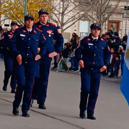 La Asociación de Bomberos Voluntarios de 9 de Julio conmemoró sus 80 años