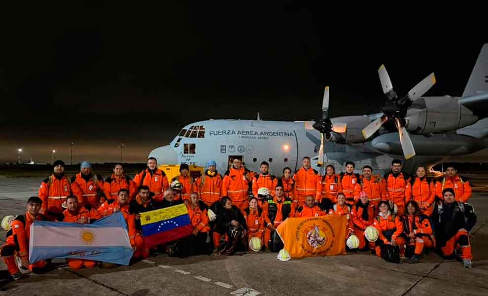 Las brigadas USAR de Córdoba y Santa Fe regresaron a la Argentina tras su misión humanitaria
