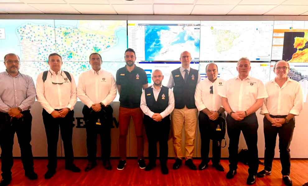 La Junta Nacional de Bomberos de Chile refuerza la cooperación con España