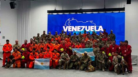 Las brigadas USAR ARG-12 y ARG-13 finalizan sus labores de rescate en Venezuela y serán relevadas por las brigadas USAR 10 de Córdoba y USAR 15 de Santa Fe.