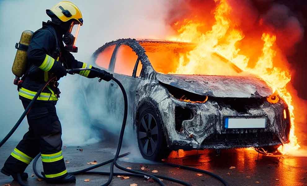 La Academia Nacional lanza un curso virtual sobre incendios en vehículos con baterías de litio