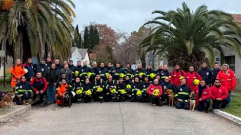 Las brigadas USAR de Córdoba y Santa Fe parten hacia Venezuela para relevar a los equipos argentinos