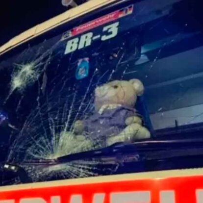 Bomberos de Punta Arenas fueron agredidos durante el combate de un incendio