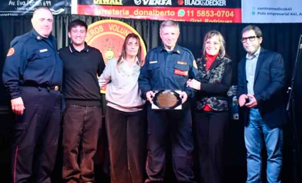 Bomberos Voluntarios de General Rodríguez celebraron su 69º aniversario