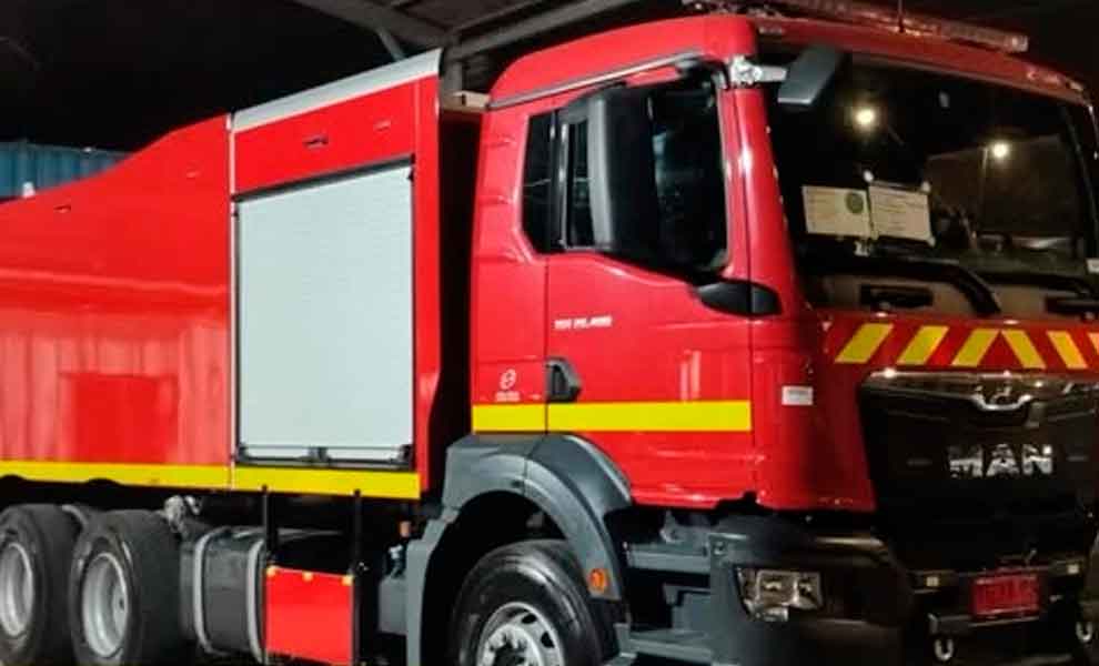 La Octava Compañía del Cuerpo de Bomberos Metropolitano Sur recibió una moderna unidad