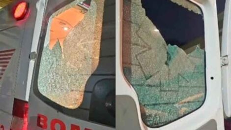 Vandalizaron un móvil de los Bomberos Voluntarios de Luján durante una emergencia