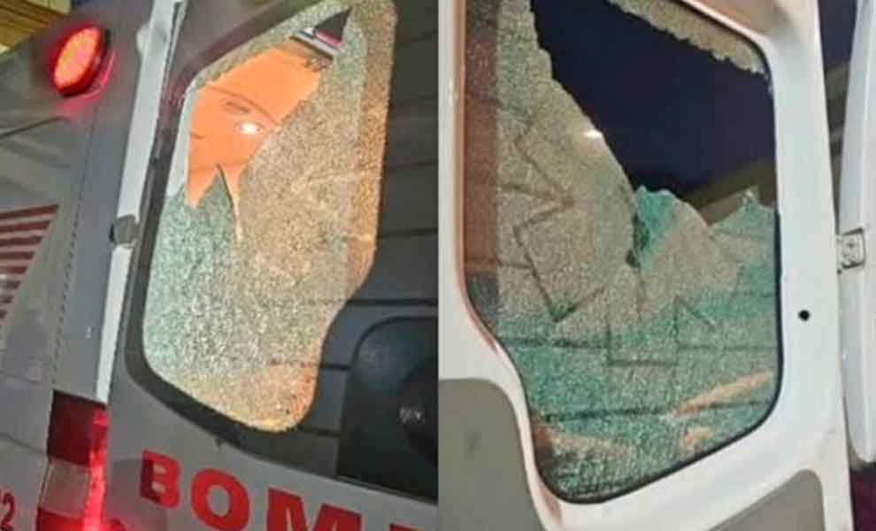 Vandalizaron un móvil de los Bomberos Voluntarios de Luján durante una emergencia