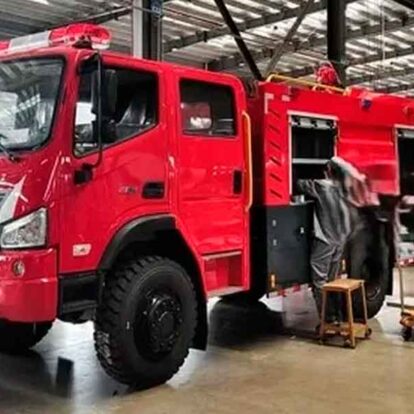 Los Bomberos de Germania sumarán una autobomba forestal cero kilómetro