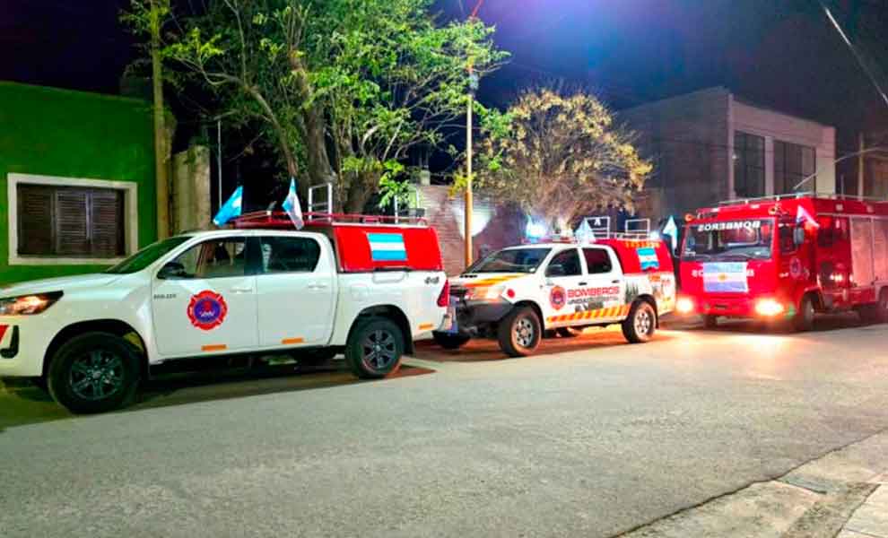 Histórica renovación en Santa María: Presentaron tres modernas unidades para emergencias