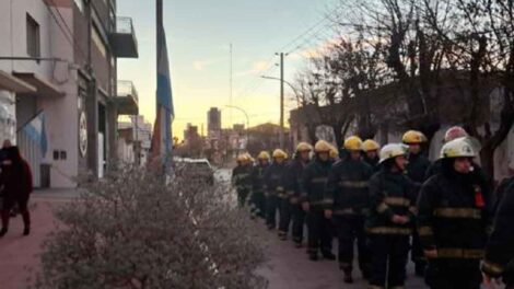 Bomberos Voluntarios de Chivilcoy conmemoró su 81º aniversario de vida institucional