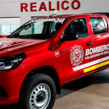 Bomberos Voluntarios de Realicó sumaron su primera camioneta 0km