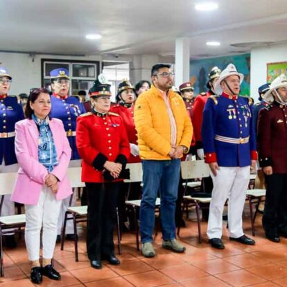 La Quinta Compañía de Bomberos La Paz conmemoró su 56° aniversario