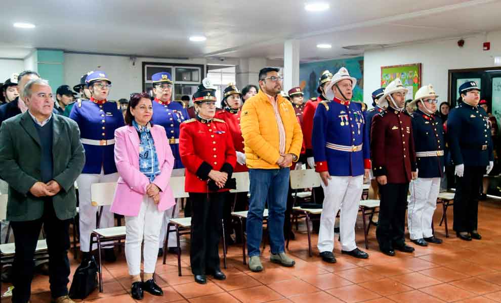 La Quinta Compañía de Bomberos La Paz conmemoró su 56° aniversario