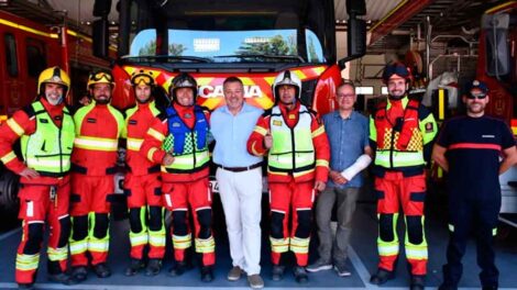 El Servicio de Bomberos de Cuenca renovó su equipamiento con trajes de alta tecnología