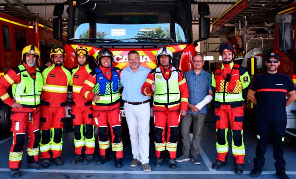 El Servicio de Bomberos de Cuenca renovó su equipamiento con trajes de alta tecnología