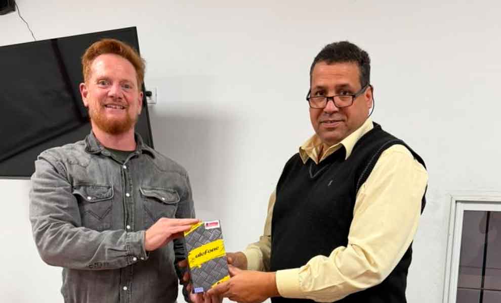 Bomberos de Morteros sumaron un teléfono móvil con cámara térmica