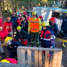 Bomberos Voluntarios de Villa Gobernador Gálvez encabezaron una capacitación regional