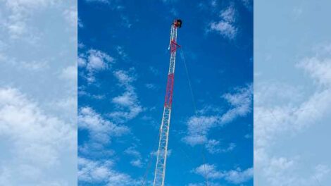 Bomberos de Alicia instalan una nueva antena para optimizar sus comunicaciones