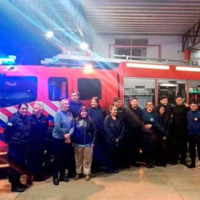 Los Bomberos Voluntarios de Chajarí incorporaron una nueva autobomba