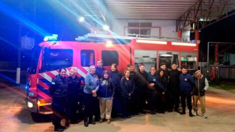 Los Bomberos Voluntarios de Chajarí incorporaron una nueva autobomba