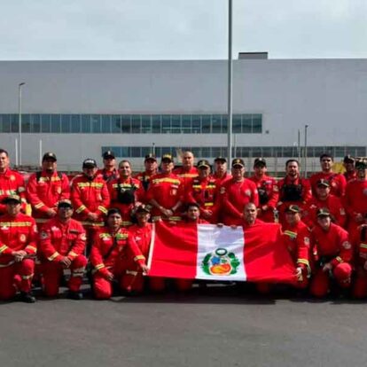 Los Bomberos USAR del Perú se declaran en alerta ante el terremoto en Colombia