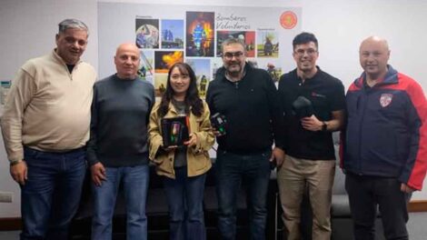 El Consejo Nacional recibió a la firma HIKMICRO y sumó una cámara térmica para la Academia