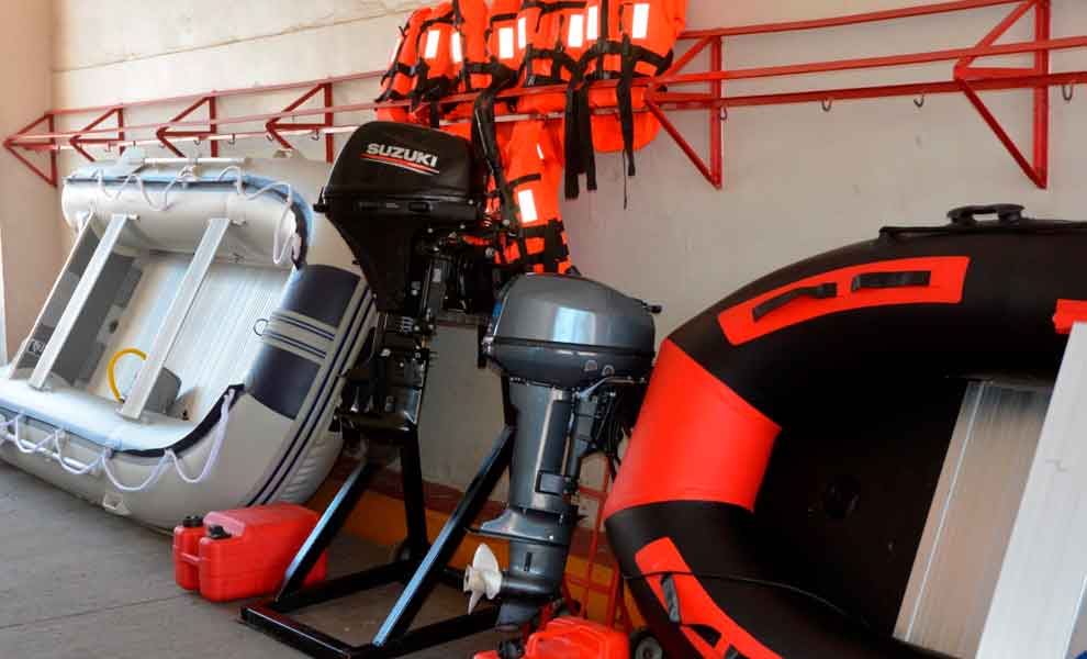 El Municipio de Navojoa equipó a sus Bomberos con lanchas de rescate acuático y cámaras térmicas