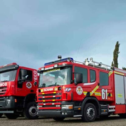 Bomberos Voluntarios de Comodoro Rivadavia concretó la adquisición de cuatro camiones nuevos