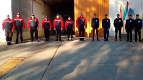 Bomberos Voluntarios de Cerrito celebró su 26° aniversario al servicio de la comunidad