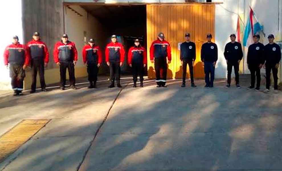 Bomberos Voluntarios de Cerrito celebró su 26° aniversario al servicio de la comunidad