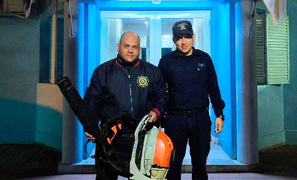 La Policía recuperó la sopladora sustraída al cuartel de Bomberos de San Luis