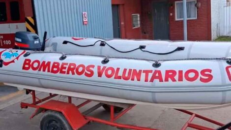 Bomberos Voluntarios de Berisso fortalecieron su brigada náutica con fondos propios
