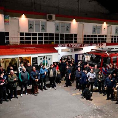 Bomberos Voluntarios “El Fortín” de Villa Mercedes celebran 65 años de historia