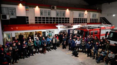 Bomberos Voluntarios “El Fortín” de Villa Mercedes celebran 65 años de historia