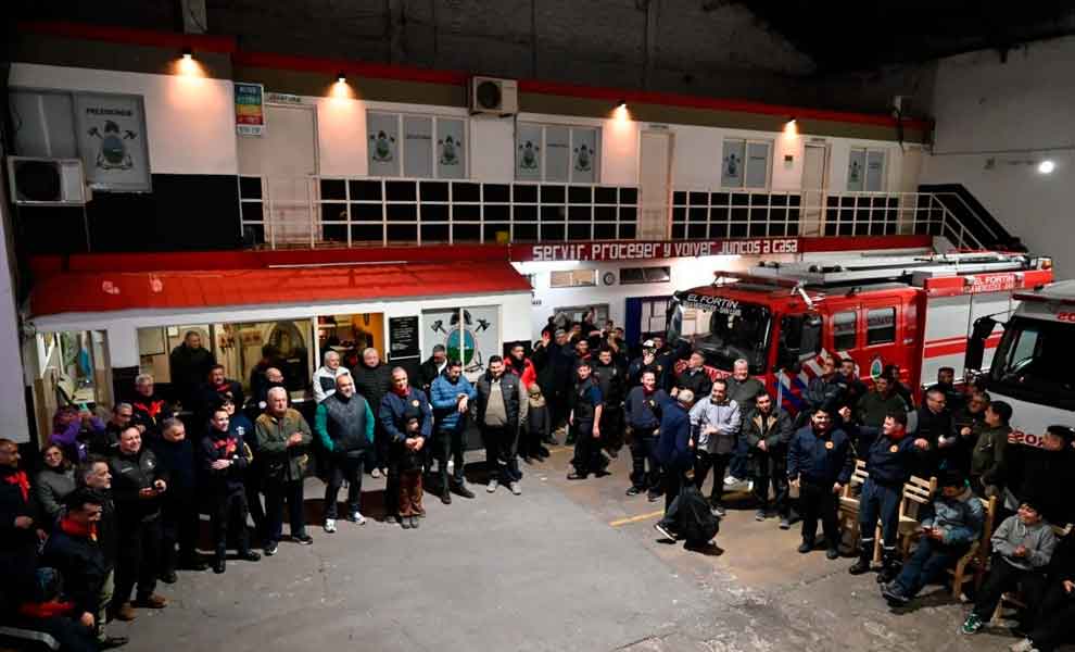 Bomberos Voluntarios “El Fortín” de Villa Mercedes celebran 65 años de historia