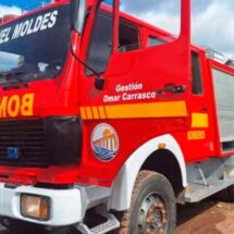 Coronel Moldes adquirió una autobomba propia e impulsa la creación del Cuartel Valle de Lerma Sur