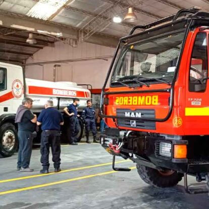 General Pico presentó una histórica unidad forestal 4x4 y una cisterna pesada
