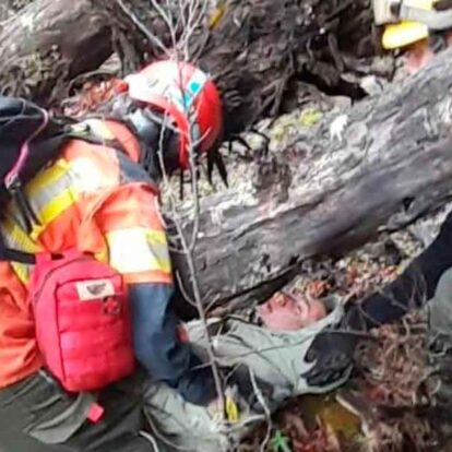 Bomberos y brigadistas realizaron un encuentro de búsqueda y rescate