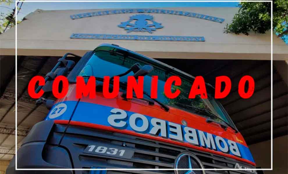 Bomberos Voluntarios alertan sobre personas que piden dinero falso en su nombre