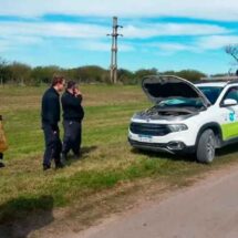 Un vehículo de Bomberos de Pueblo Belgrano sufrió un principio de incendio