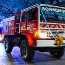 El Móvil 28 de Bomberos Voluntarios de General Roca tuvo su emotivo bautismo