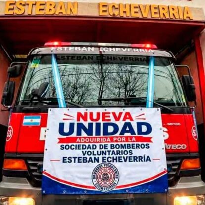 Bomberos de Esteban Echeverría organizan un festival solidario para equipar una nueva unidad