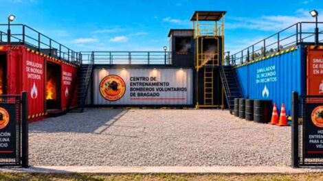 Bomberos invirtieron para renovar su flota e impulsar un centro de entrenamiento propio