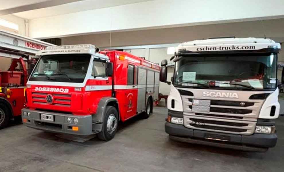 Bomberos Voluntarios de Coronel Suárez incorporaron un camión cisterna