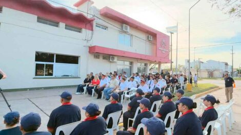 Bomberos de Ceres conmemoraron 55 años de trayectoria al servicio de la comunidad