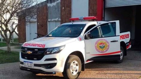 Bomberos Voluntarios de Maciá presentaron oficialmente su nueva Unidad de Logística