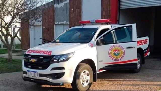 Bomberos Voluntarios de Maciá presentaron oficialmente su nueva Unidad de Logística