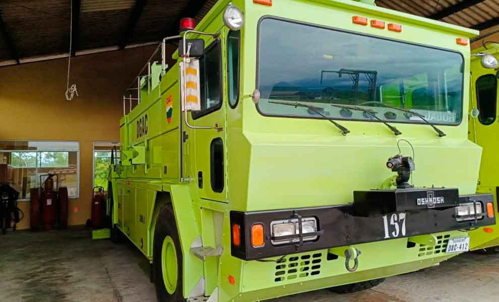 Bomberos aeronáuticos de Ecuador operan con equipos caducados y flota obsoleta