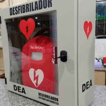 Bomberos Voluntarios de Punta Alta instalaron un Desfibrilador Externo Automático